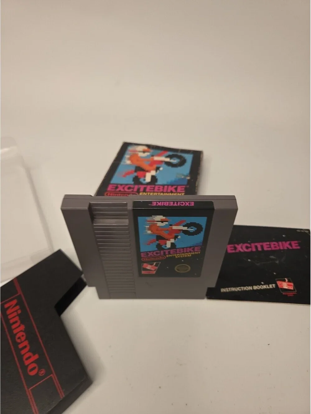 Excitebike (Nintendo Entertainment System CIB Original Styrofoam